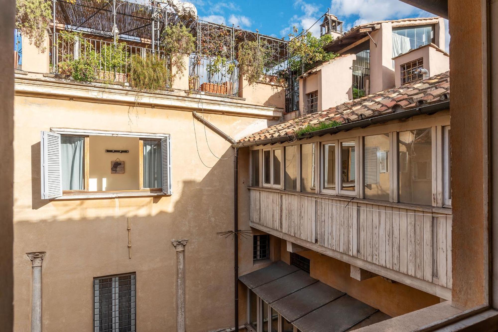 Piazza Navona Penthouse Apartment โรม ภายนอก รูปภาพ